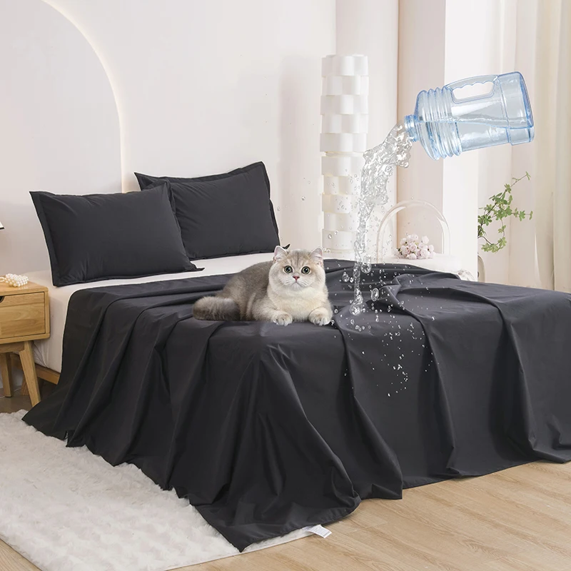 Baby Mattress Waterproof - 방수 플랫 시트 침대 시트 (퀸