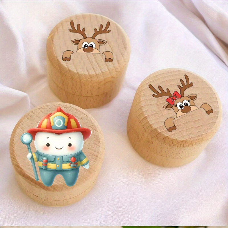 Baby Keepsake Box - 치아 보관함, 남아 및 여아용 치아