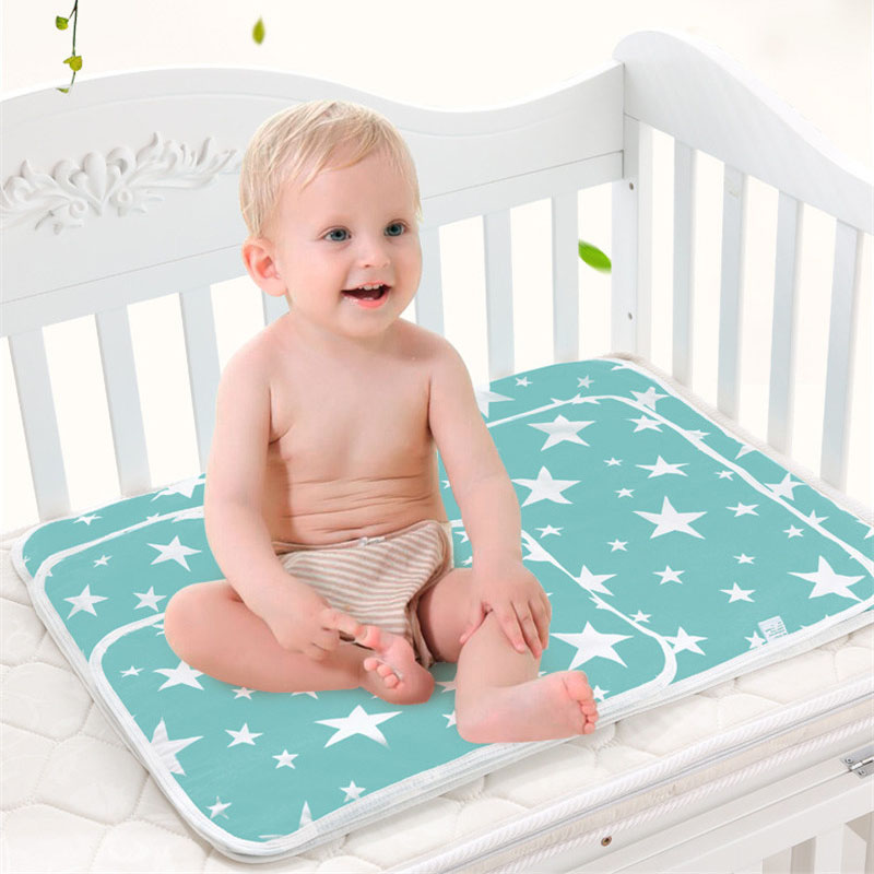 Baby Mattress Waterproof - 아기 교환 매트, 휴대용 접이식, 유아,