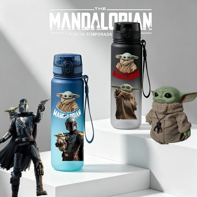 Baby Yoda Nursery - 650ml 귀여운 그로그 베이비 요다 만화