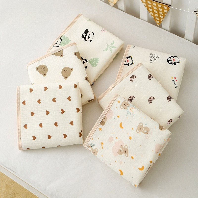 Baby Mattress Waterproof - 50X70cm 부드러운 면 아기 기저귀 교환