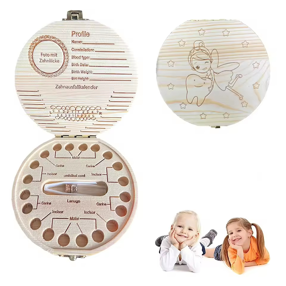 1PC 어린이 유치 상자 - 유치를 보존하고 기념품으로 - Baby Keepsake Box 리뷰 및 가격