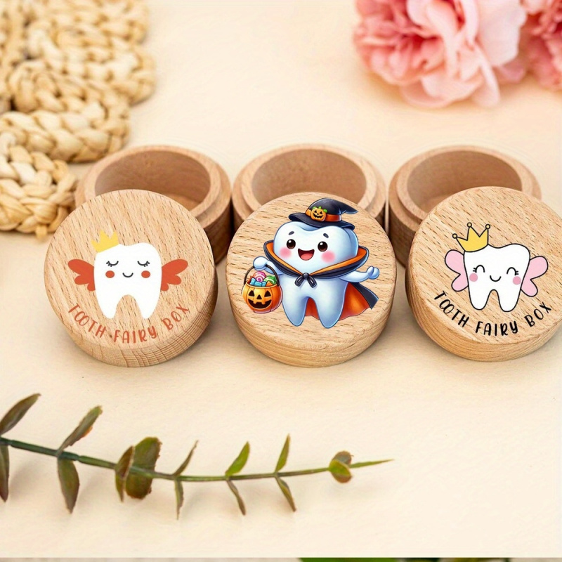 치아요정과 탯줄 보관함, 나무 원형 보관함, 치아 보관 - Baby Keepsake Box 리뷰 및 가격