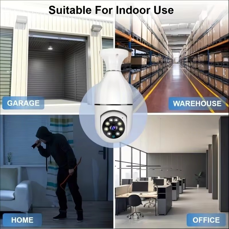 4G WiFi IP 카메라 E27 전구 캠 3MP 무선 - Baby Nursery Camera 리뷰 및 가격