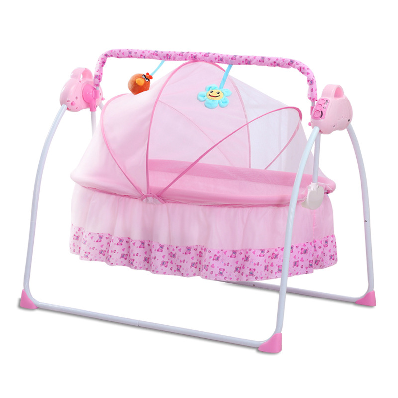 스마트 전기 아기 요람 침대, 접이식 흔들 의자, 스마 - Baby Nursery Hamper 리뷰 및 가격
