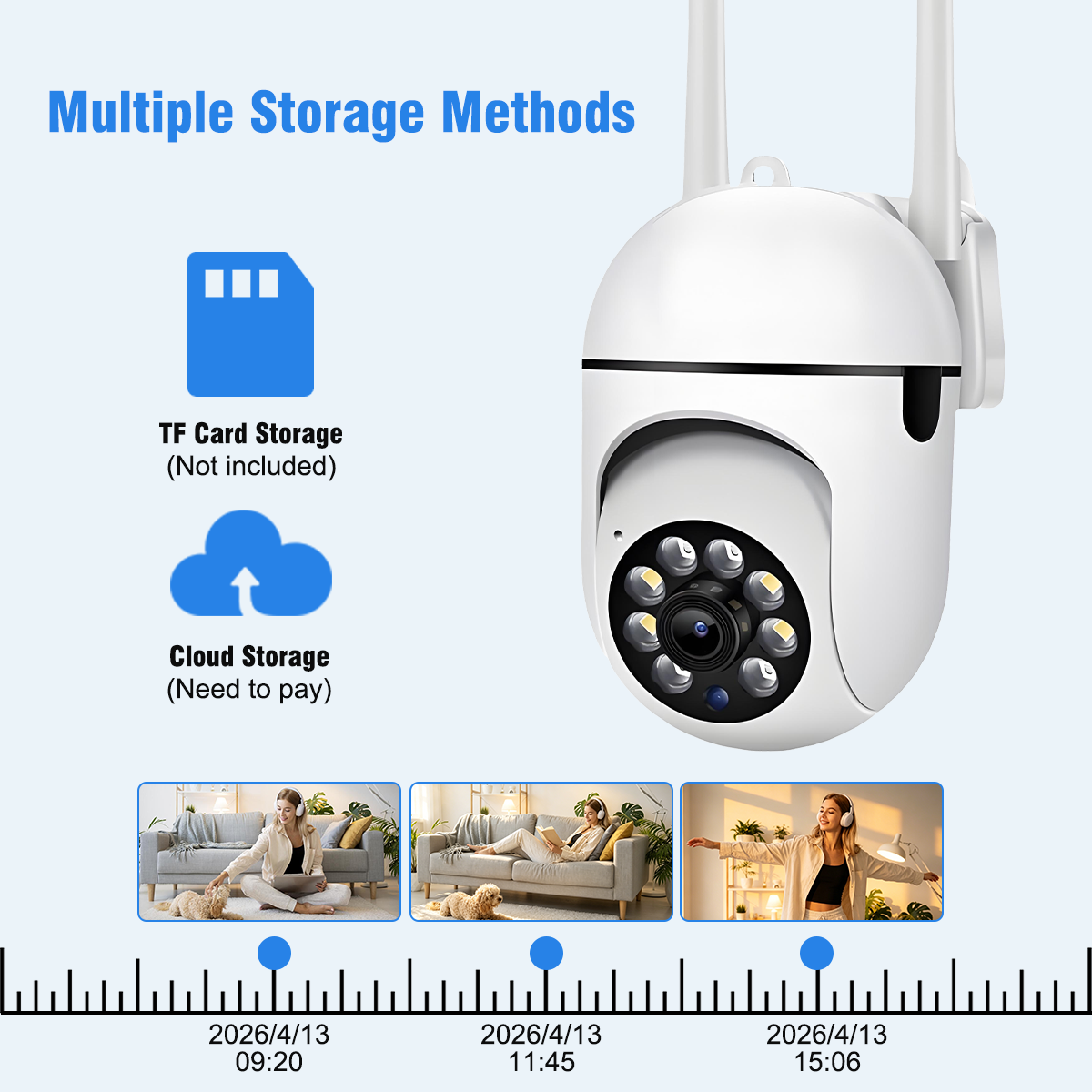 8MP 무선 네트워크 실외 카메라, 6MP, 4K HD - Baby Nursery Camera 리뷰 및 가격