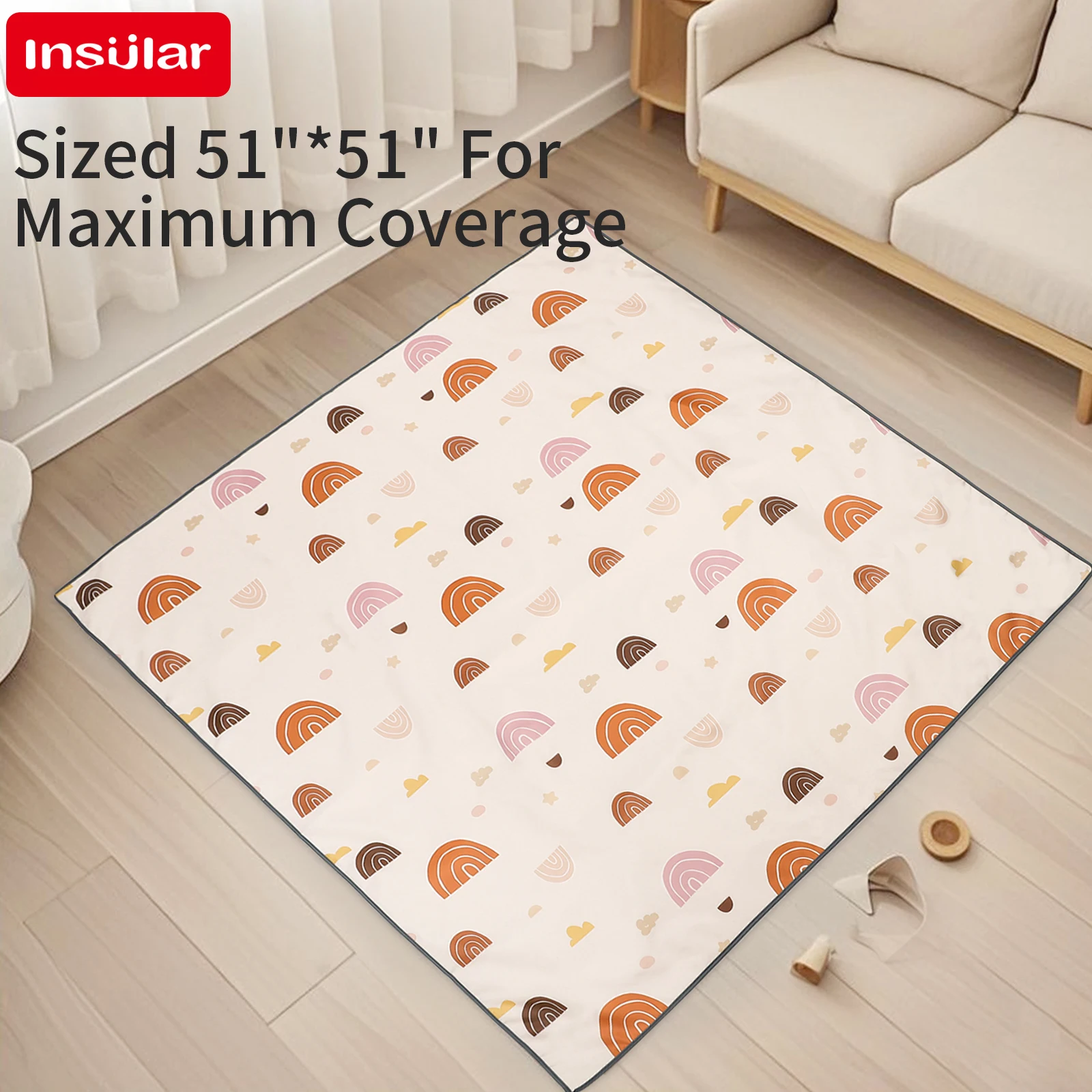 INSULAR 어린이 교육 매트리스 접이식 아기 놀이  - Baby Mattress Waterproof 리뷰 및 가격