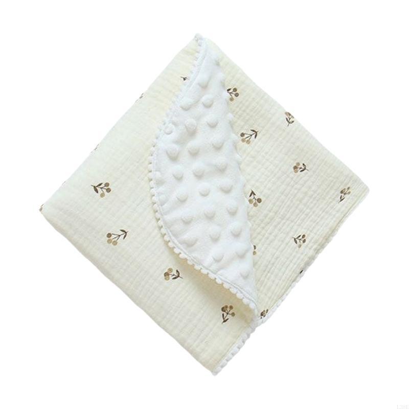 L38E 부드러운 보육 담요 침대는 면화 전면 점선 양 - Baby Nursery Quilts 리뷰 및 가격