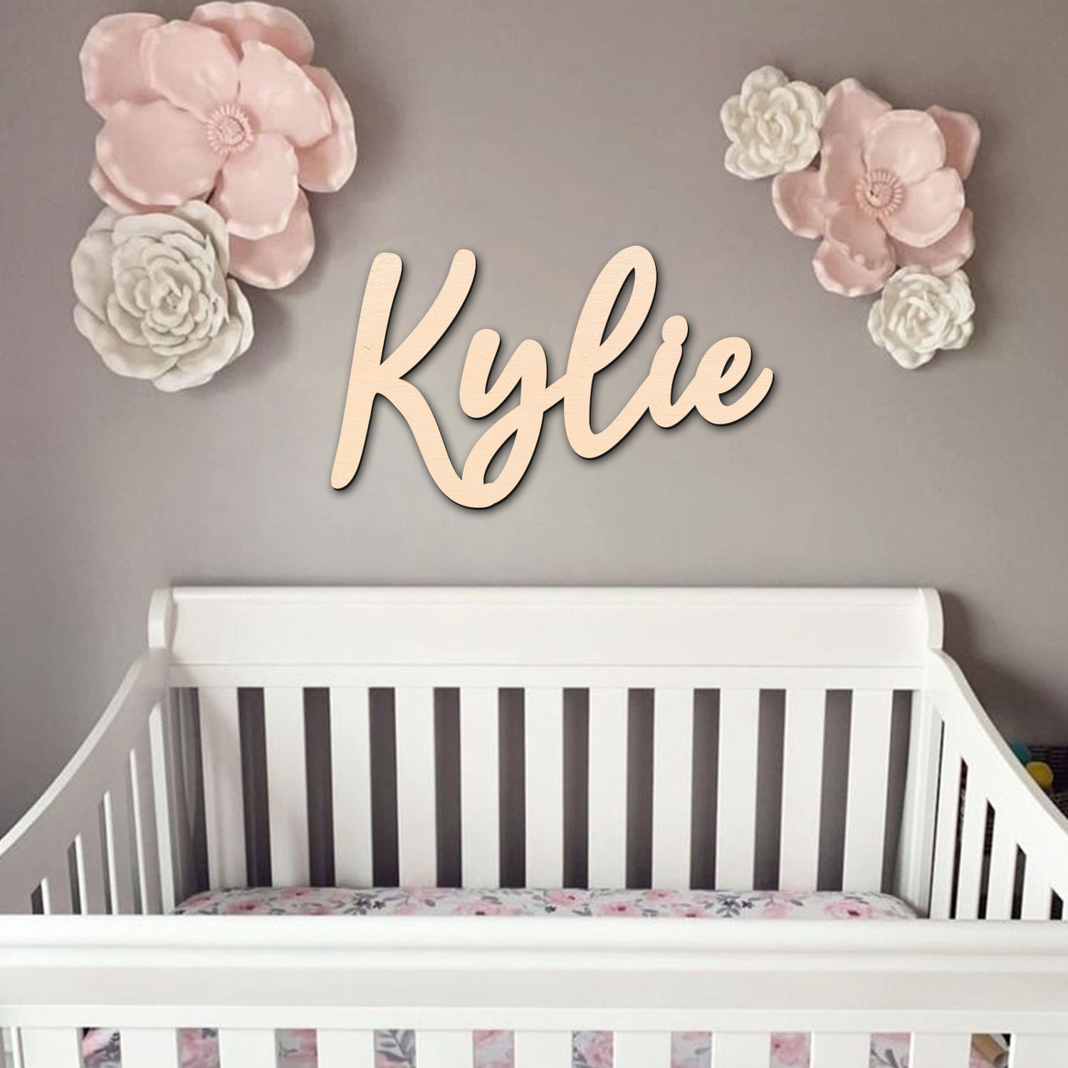 1개 맞춤형 나무 벽 장식, 이름, 날짜, 인사말 등  - Baby Name Wall Art 리뷰 및 가격