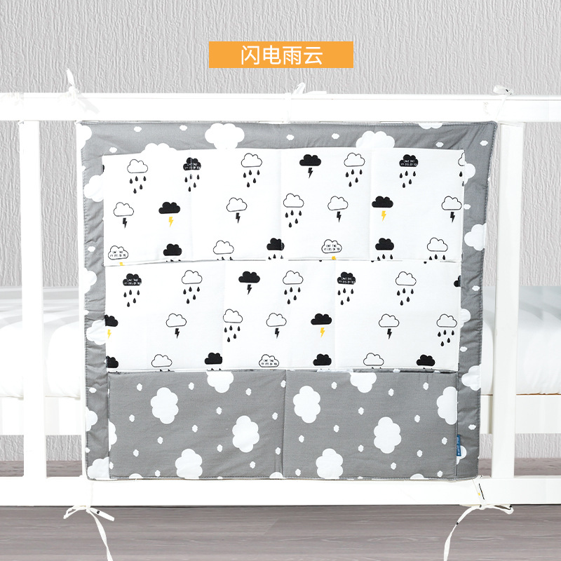 신제품 코튼 소재 아기 침대 걸이형 수납 가방, 신생아 - Baby Nursery Quilts 리뷰 및 가격
