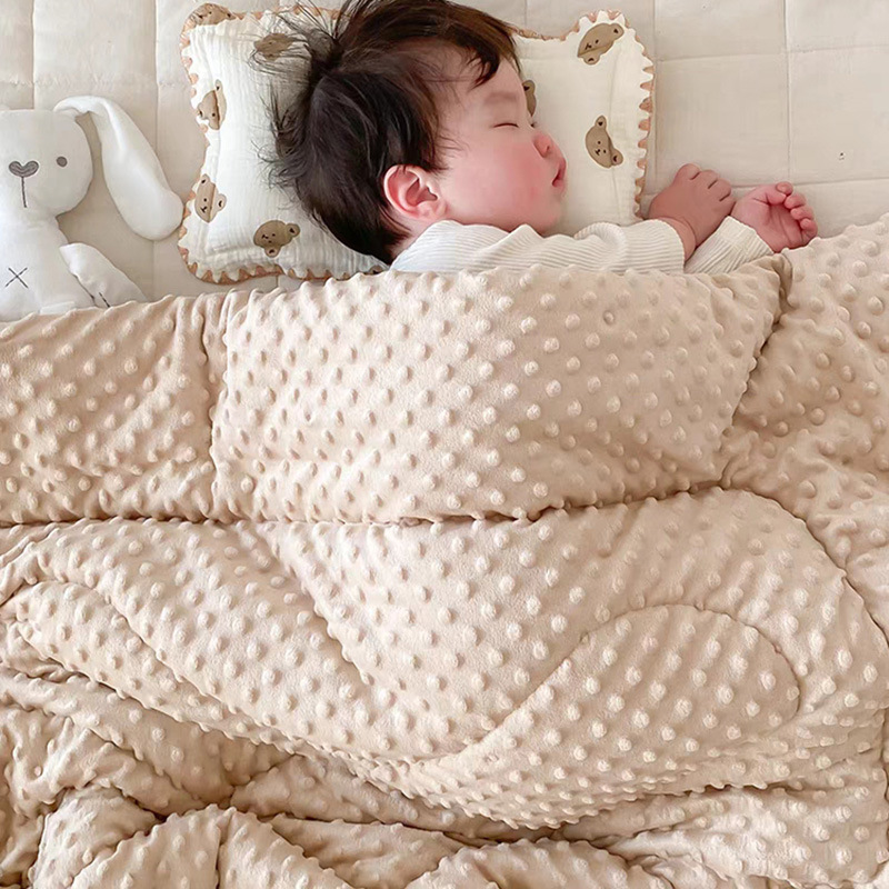 아기 감각 도트 코튼 퀼트 부드럽고 따뜻한 겨울 이불  - Baby Nursery Quilts 리뷰 및 가격