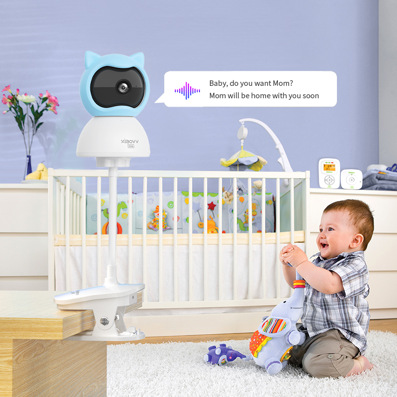 4MP WiFi 샤오비 실내 베이비 모니터 양방향 오디 - Baby Nursery Camera 리뷰 및 가격
