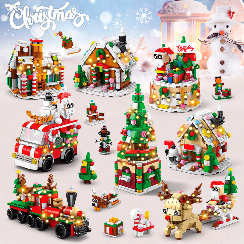 창의적인 도시 겨울 마을 산타클로스 진저브레드 하우스  - Lego Set Creator 리뷰 및 가격