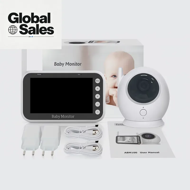 4.3인치 베이비 모니터(원격 카메라, 양방향 오디오  - Baby Nursery Camera 리뷰 및 가격