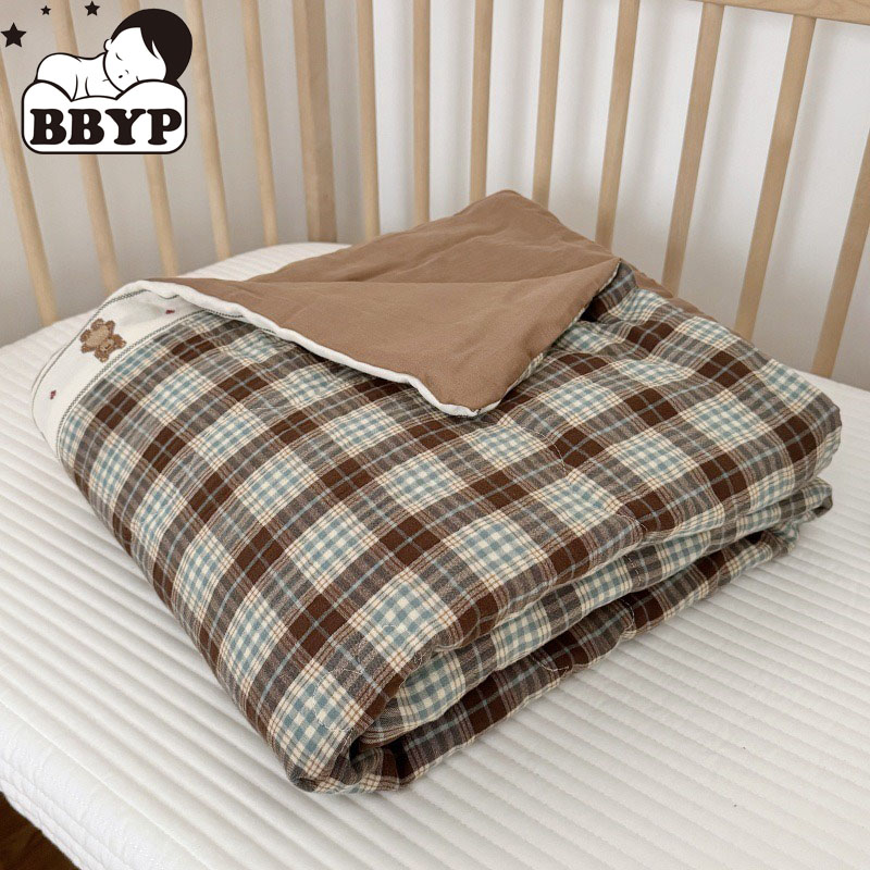 어린이를 위한 통기성 그리드 린넨 퀼트 - 가벼운 보육 - Baby Nursery Quilts 리뷰 및 가격