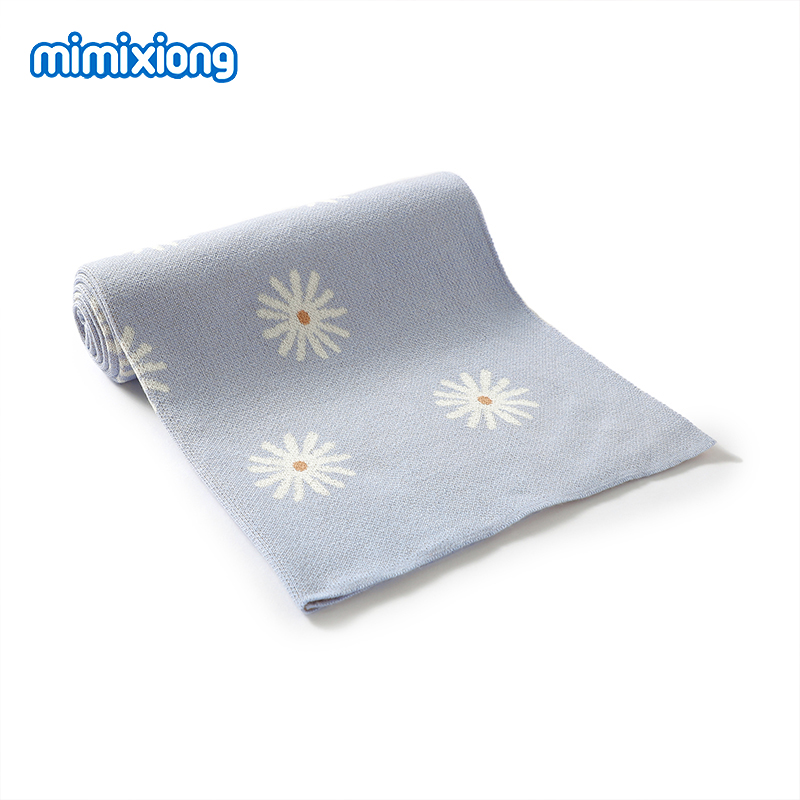 아기 꽃 담요, 사계절 니트, 울트라 소프트, 신생아, - Baby Nursery Quilts 리뷰 및 가격